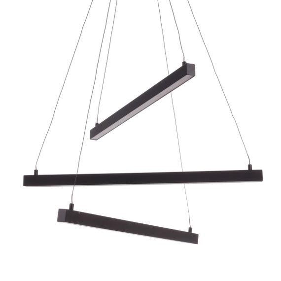 Люстра лофт подвесная LED 39W WW BK (BL-833S/3) | Зображення 4