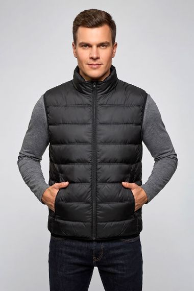 Чоловічий Жилет Sun`s House  розмір: 62 Чорний (арт. SB-24242-m7-black) | Зображення 1