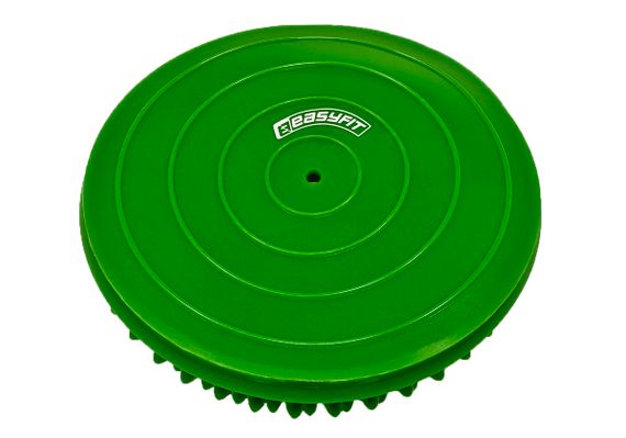 Напівсфера масажна кіндербол EasyFit 16 см м'яка зелена (EF-3001-GN) | Зображення 1