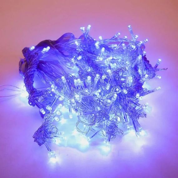 Гірлянда-штора Водоспад XPRO RD-080, 2х2 м, 240LED, Синя (23456797101_372) | Зображення 3