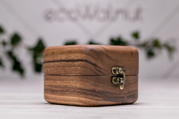 Шкатулка для одних часов со стеклянной крышкой | Зображення 3