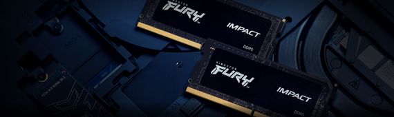 Пам&#039;ять ноутбука Kingston DDR5 16GB 5600 FURY Impact PnP KF556S40IB-16 | Зображення 2