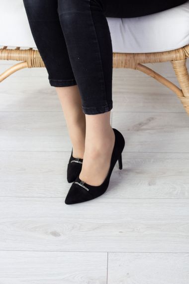 Туфли женские Fashion Becka 2533 38 размер 245 см Черный | Зображення 8