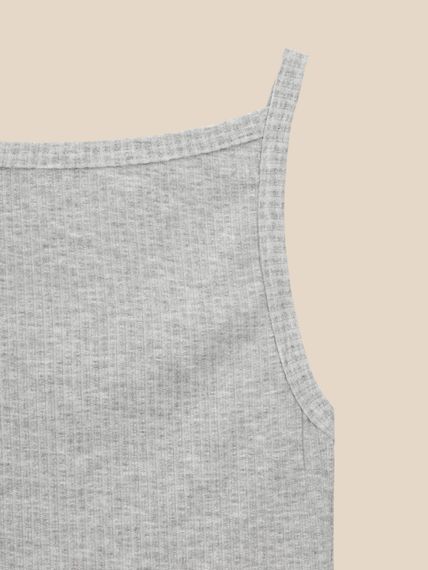 Майка однотонна жіноча LAWA WTC02487 XL Сірий меланж shop (2000999640872) | Зображення 1