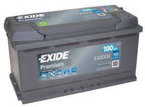 Акумулятор 100Ah-12v Exide PREMIUM (353х175х190), R, EN900 EXIDE EA1000 на MERCEDES-BENZ SPRINTER 3,5-t автобус (906)