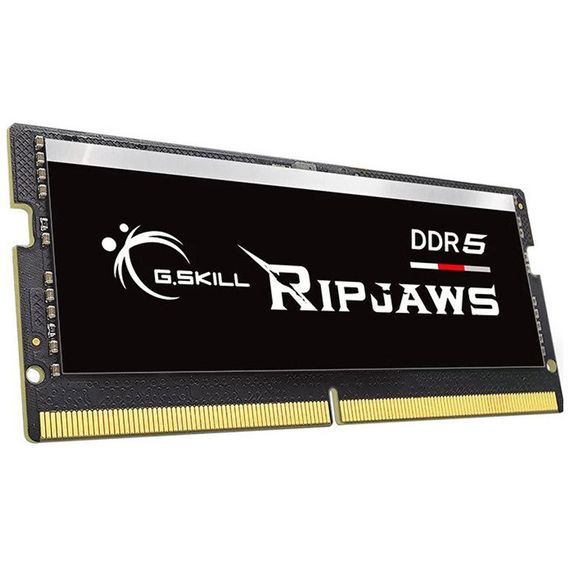 Модуль пам'яті для ноутбука SoDIMM DDR5 32GB 5600 MHz Ripjaws G.Skill (F5-5600S4040A32GX1-RS) | Зображення 1
