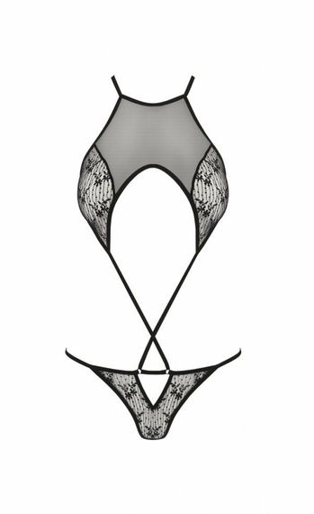 Ажурное боди AZALIA BODY Passion, Черный, 2XL, 3XL, 2XL/3XL, Большие размеры | Зображення 2