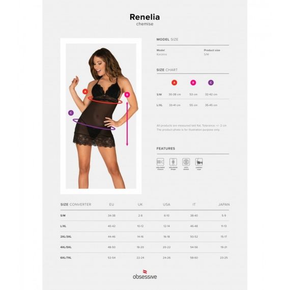 Комплект Obsessive Renelia L/XL | Зображення 5