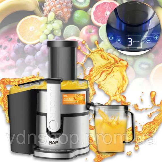 Соковыжималка профи, Сокоотжимной аппарат, Шнековая соковыжималка сок из моркови Мощная DY-11 | Зображення 2