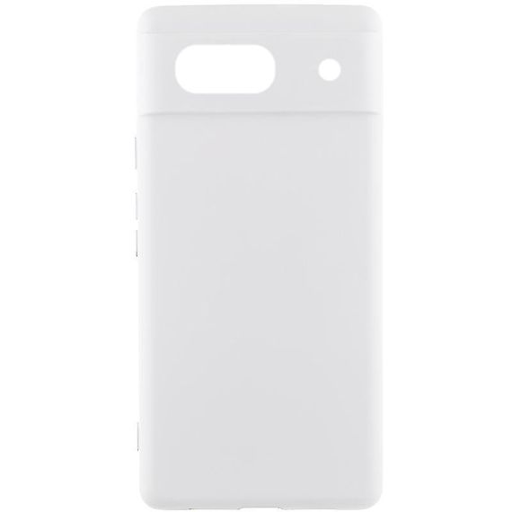 Чохол Silicone Cover Ummi Lakshmi Full Camera (AA) для Google Pixel 7a Білий / White