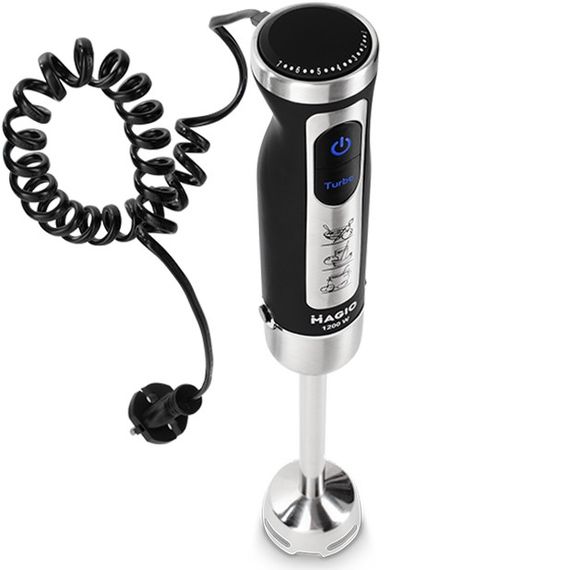 Блендер погружной с насадками Magio MG-644 многофункциональный блендер для измельчения и смешивания | Зображення 1