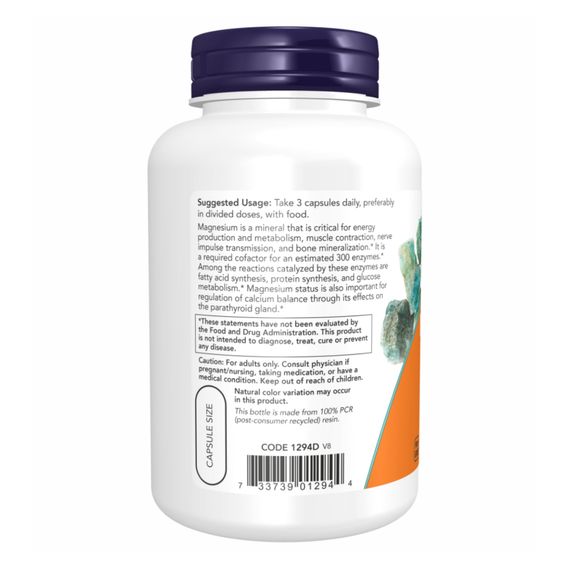 Magnesium Citrate - 240 vcaps | Зображення 2