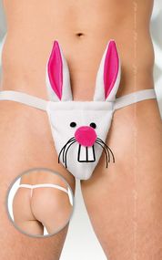 Чоловічі стрінги - Thong 4442, white - S-L sexstyle