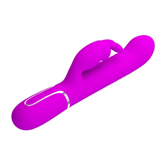 Вібратор PRETTY LOVE Coale Twinkled Tenderness Purple, 7 vibration functions 4 rotation functions 4 Sex Aura | Зображення 5
