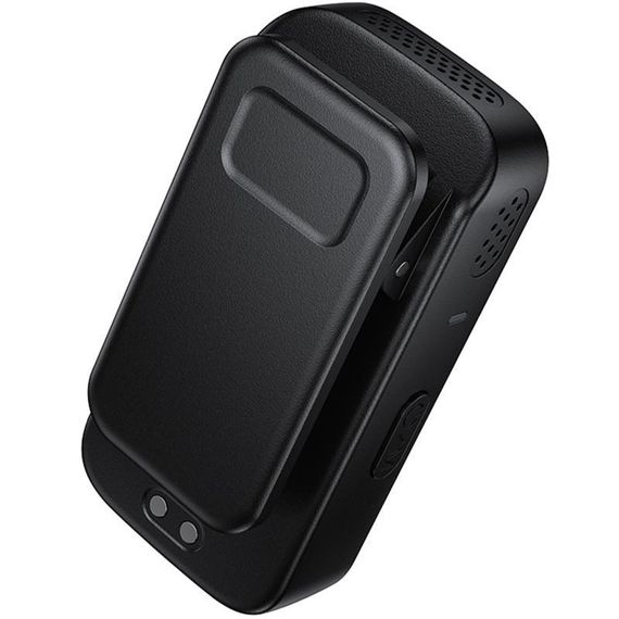 Петличний бездротовий мікрофон Borofone BFK17 Lemai dual-mic Type-C Black | Зображення 3