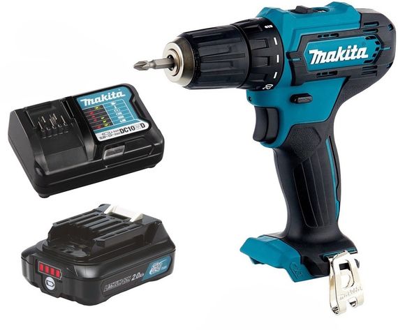 Шуруповерт аккумуляторный Makita DF333D BEO3 (30 Нм, 0.8-10 мм, CXT)