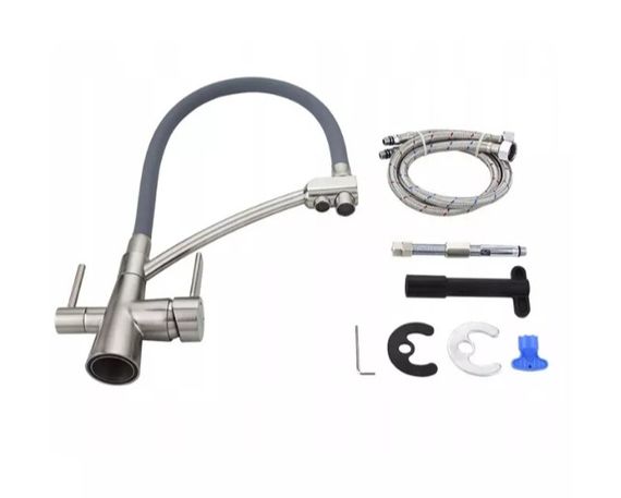 Змішувач для кухні Frap з виходом для питної води F4374-5 | Зображення 1