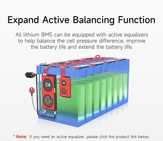 Смарт БМС Smart Bms для LiFePO4 16s 48v 250a | Зображення 2