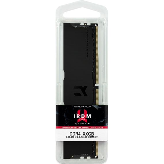 Модуль пам&#039;яті для комп&#039;ютера DDR4 32GB (2x16GB) 3600 MHz IRDM Pro Deep Black Goodram (IRP-K3600D4V64L18S/32GDC) | Зображення 2