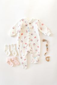 Чоловічок із начосом, 100% бавовна, принт Лес 74