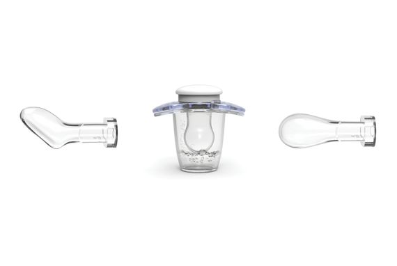 Пустышка ортодонтическая Nuvita Air 0м+ 2шт. (синяя/бирюзовая) NV7060Boy (NV7060Boy) | Зображення 1