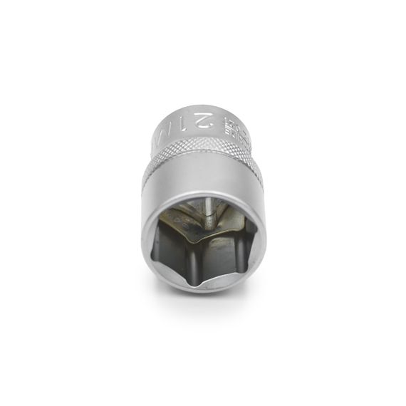 Головка торцева шестигранна, 1/2IN, коротка, SW21, RED STRIPE | Зображення 1