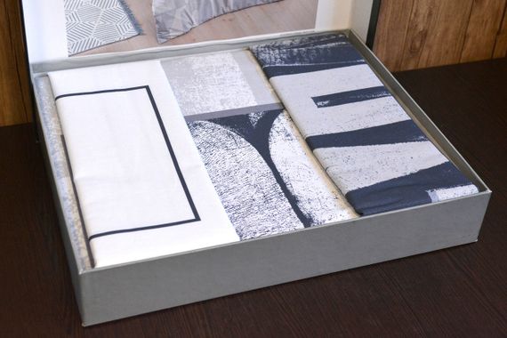 Комплект постільної білизни Charlotte Young 160x220 см Navy Classy | Зображення 1
