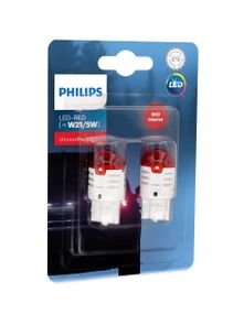 Комплект світлодіодних ламп Philips 11066U30RB2 W21/5W LED 12 V Ultinon Pro3000 RED
