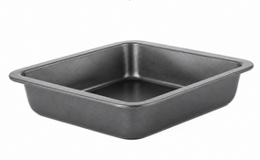Форма прямоугольная для выпечки GUSTO GT-3134 34 x 24 x 4.5 см прочная форма с антипригарным покрытием Черный