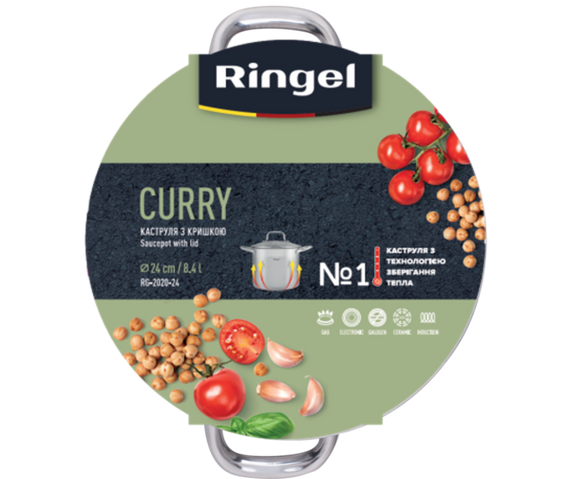 Каструля Ringel Curry (8.4 л) 24 см | Зображення 5