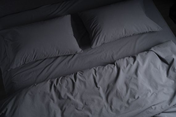 Комплект постільної білизни SoundSleep Stonewash Adriatic Dark Gray євро сірий (92370777) | Зображення 2