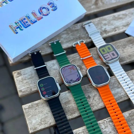 Смарт часы ULTRA 1-1 Smart Watch 49mm зеленый | Зображення 1