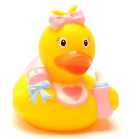 Іграшка для ванної Funny Ducks Пупс девочка утка (L1848)