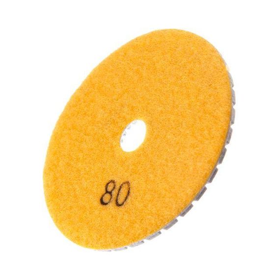 Коло алмазне шліфувальне гнучкий на липучці 100 мм P80. INTERTOOL BT-0906 | Зображення 2