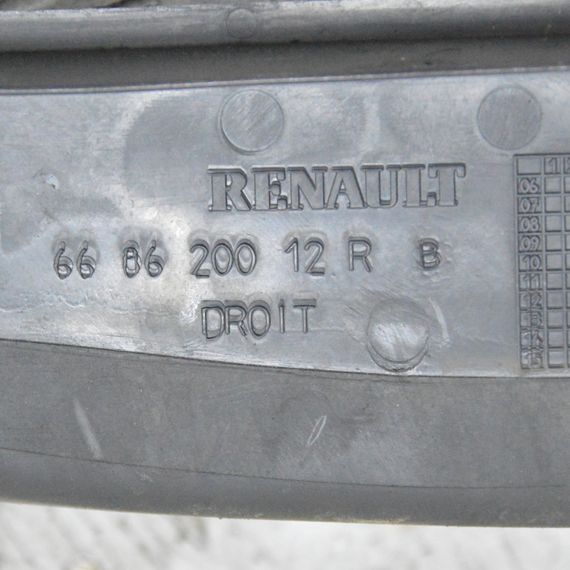 Накладка крила передня права Renault Laguna III 2007-2015 Захист крила передній правий Рено 660620012R | Зображення 4