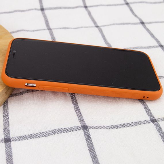 Шкіряний чохол Xshield для Apple iPhone 13 Pro (6.1") Жовтогарячий/Apricot | Зображення 3