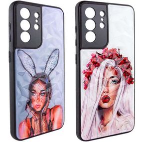 TPU+PC чохол Prisma Ladies для Samsung Galaxy S22 Ultra