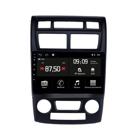 Штатная магнитола Torssen Kia Sportage 2 05-09 climate F96128 4G Carplay DSP