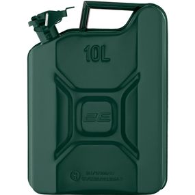 2E Каністра паливна вертикальна 10л метал 0.8мм 2.3кг