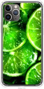 Чохол на iPhone 11 Pro Max Зелені часточки лимона "852sp-1723-2448"