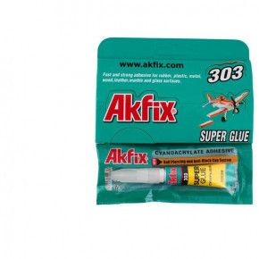 Суперклей 3гр Akfix 303