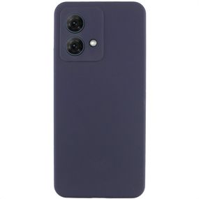 Чохол Silicone Cover Lakshmi Full Camera (AA) для Motorola Moto G84 Синій / Midnight Blue