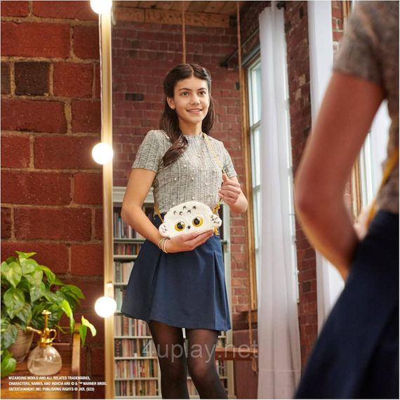 Інтерактивна сумочка сова Гедвіґа Оригінал Wizarding World Harry Potter Hedwig Purse Pets | Зображення 1