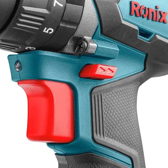 Дриль-шуруповерт ударний акумуляторний Ronix 8900K | Зображення 8