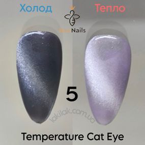 Гель-лак термо-кішка Bee Nails №5 8мл