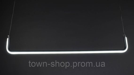 Люстра потолочная LED H28L-1-900-bk Черный 20-150х12х92 см. | Зображення 4