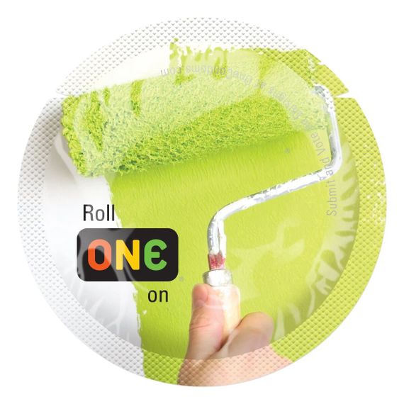 Набор презервативов ONE Color Sensations, 100 шт, цветные, 10 цветов, со смазкой, упаковка-тубус | Зображення 5