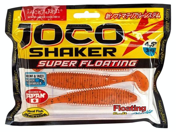 Виброхвост 4,5" LJ Лаки Джон Joco Shaker Super Floating 303-F29 | Зображення 1
