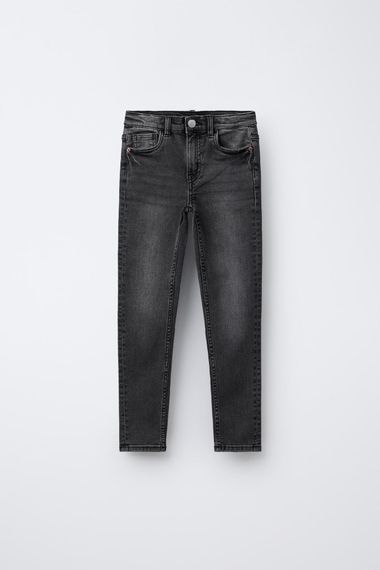 Дитячі джинси для хлопчика Zara 122 см Темно-сірі (26020701A)