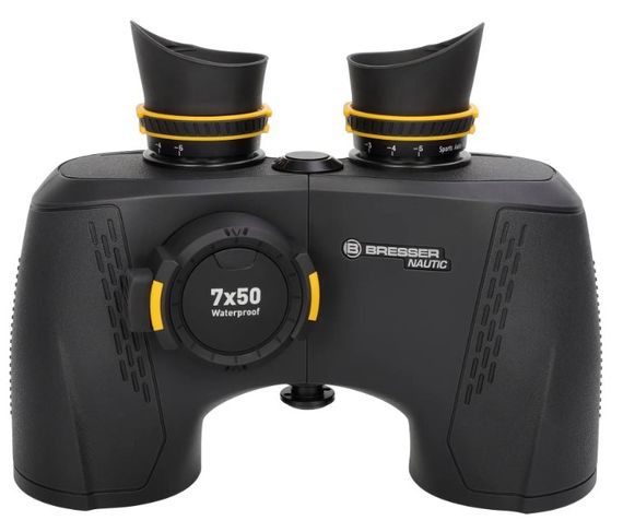 Бінокль із далекомірною сіткою Bresser Nautic 7x50 Gen II Compass R/T (1866840) | Зображення 3